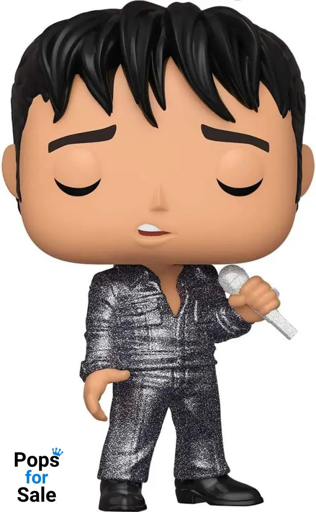 Elvis Presley POP! Rocks Vinyl Figure '68ComebackSpecial(DGLT) 9 cm