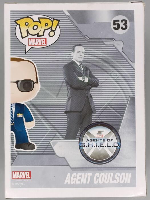 53 Agent Coulson - Marvel: Agents of S.H.I.E.L.D. Box Damaged Funko POP