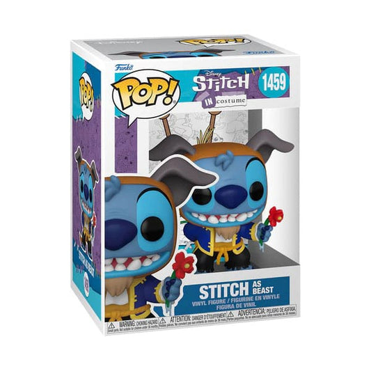 #1459 Stitch (as The Beast) Disney Lilo & Stitch / Beauty & The Beast Funko POP 
