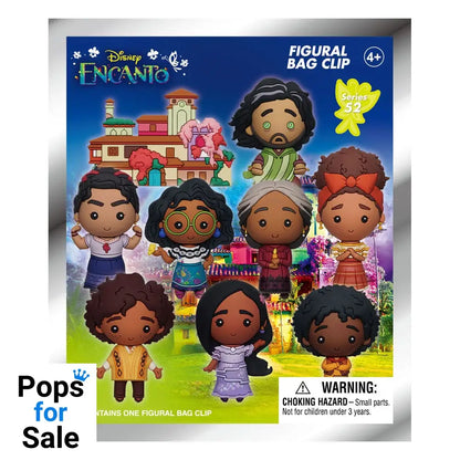 Encanto 3D Foam Bag Clips Series 52 Display (24)