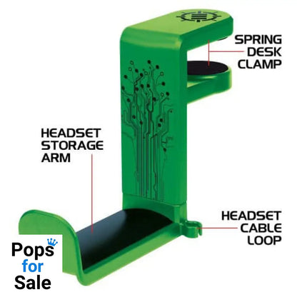 Enhance Headphone Mount Green