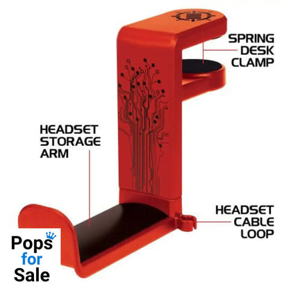 Enhance Headphone Mount Red