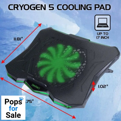 Enhance LED Cooling Stand Green