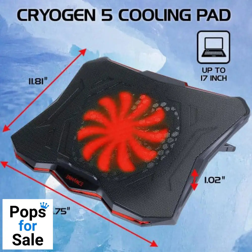 Enhance LED Cooling Stand Red