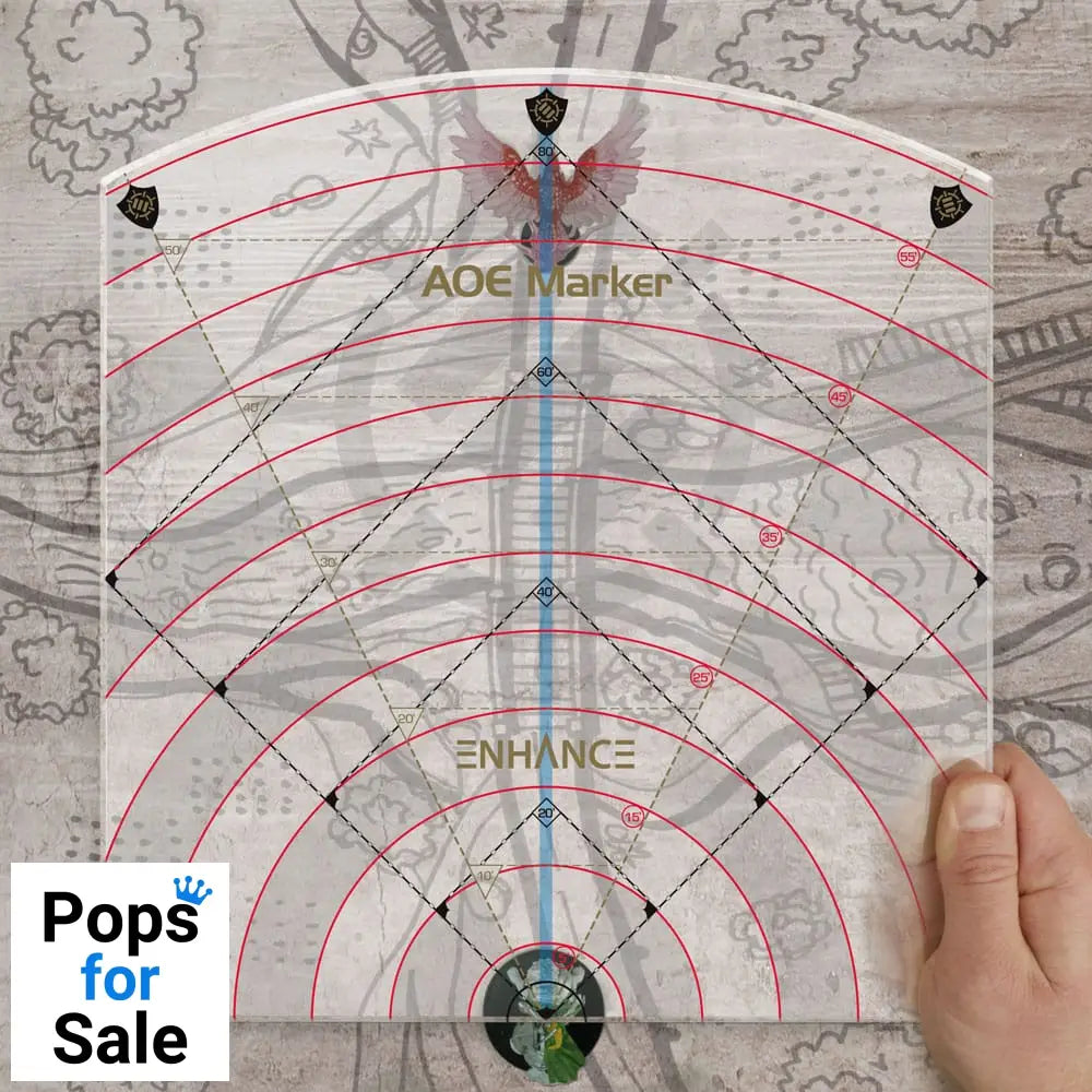 Enhance RPG Series 30ft Spell AoE Damage Template