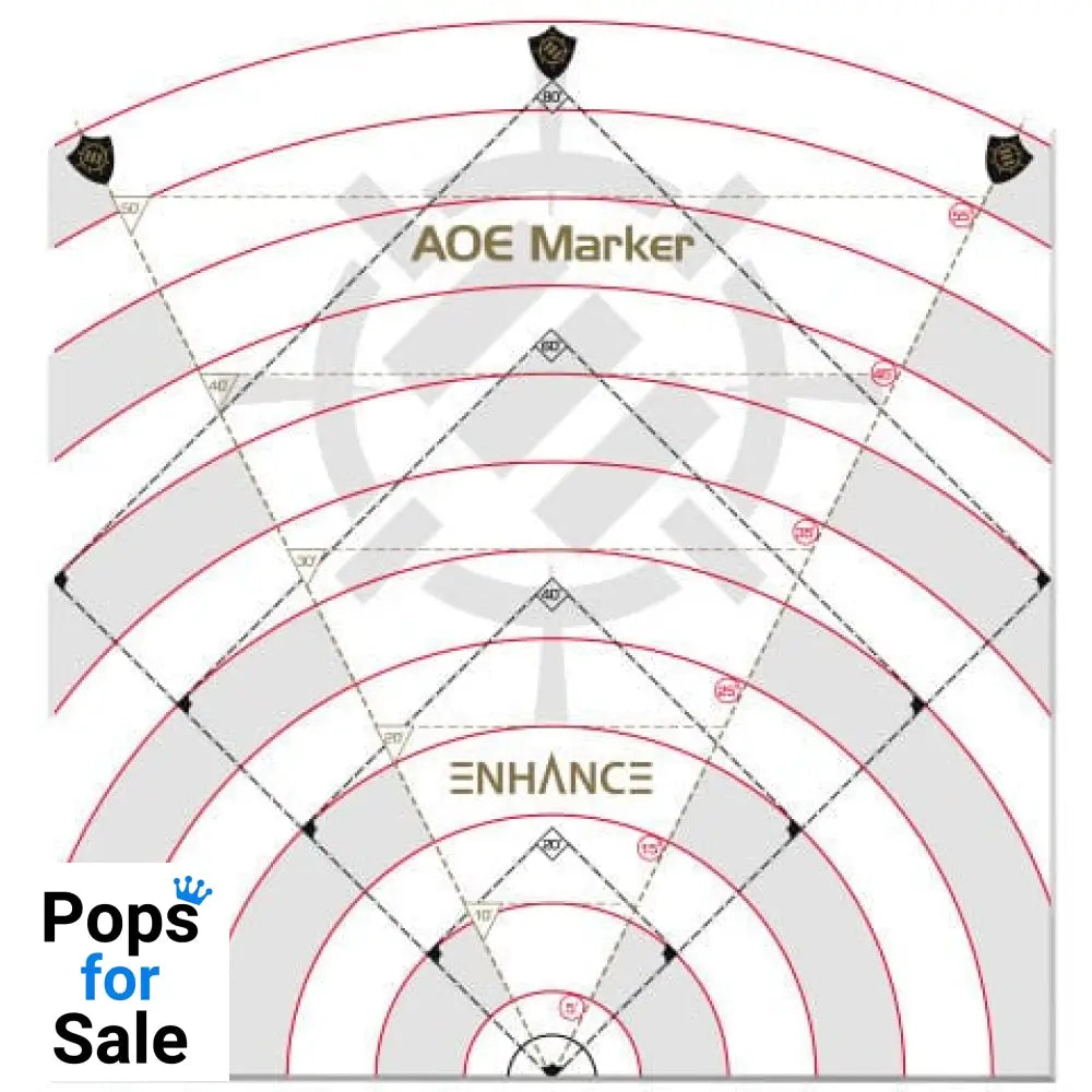 Enhance RPG Series 30ft Spell AoE Damage Template