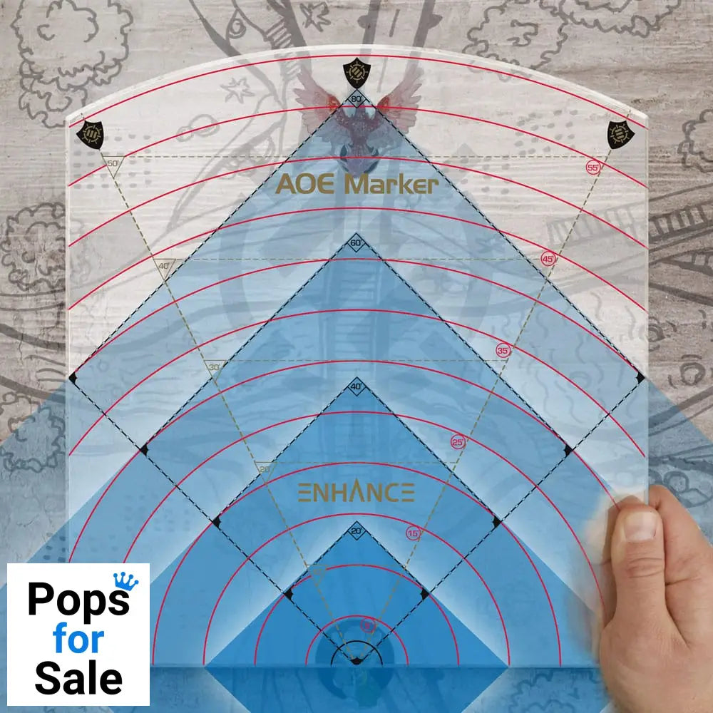Enhance RPG Series 30ft Spell AoE Damage Template