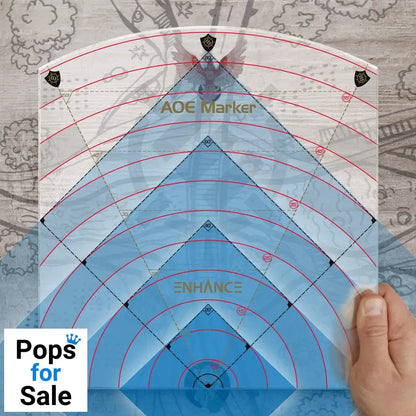 Enhance RPG Series 30ft Spell AoE Damage Template