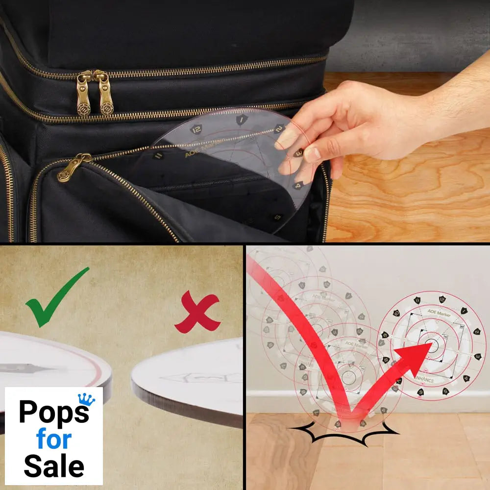 Enhance RPG Series 30ft Spell AoE Damage Template