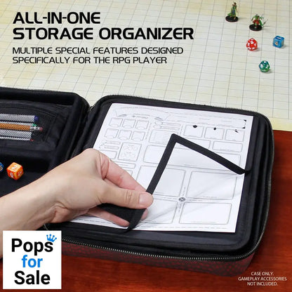 Enhance RPG Series Collector's Edition Organizer Case Red