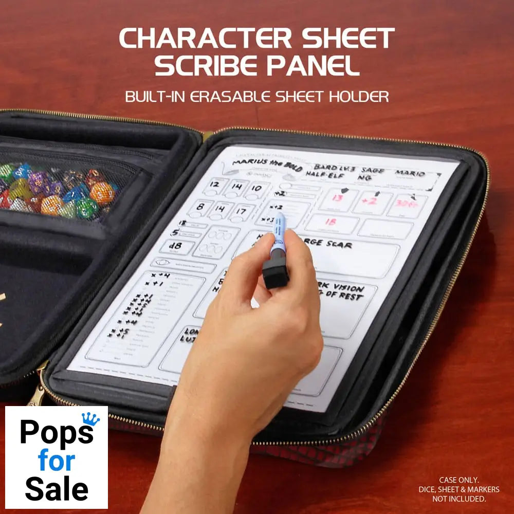 Enhance RPG Series Collector’s Edition Organizer Case Red Dice accessories