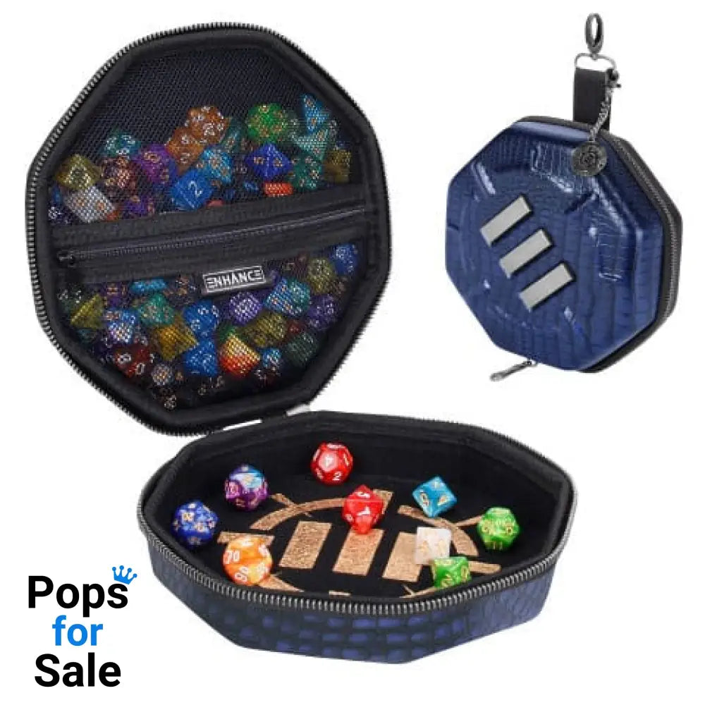 Enhance Tabletop Collector’s Edition Dice Case Blue Dice accessories