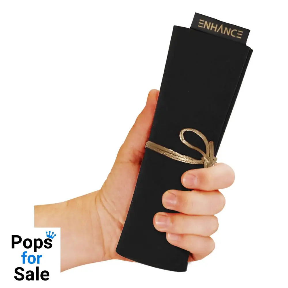 Enhance Tabletop Roll on a Scroll Bag with Dice Black