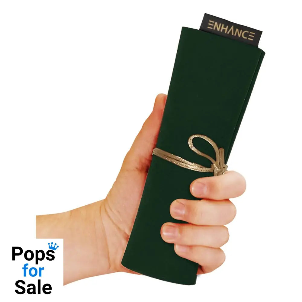 Enhance Tabletop Roll on a Scroll Bag with Dice Green