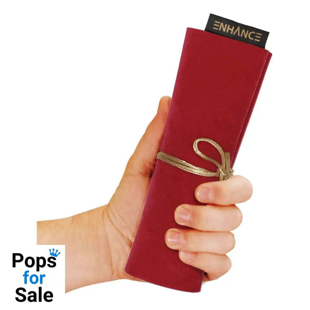 Enhance Tabletop Roll on a Scroll Bag with Dice Red