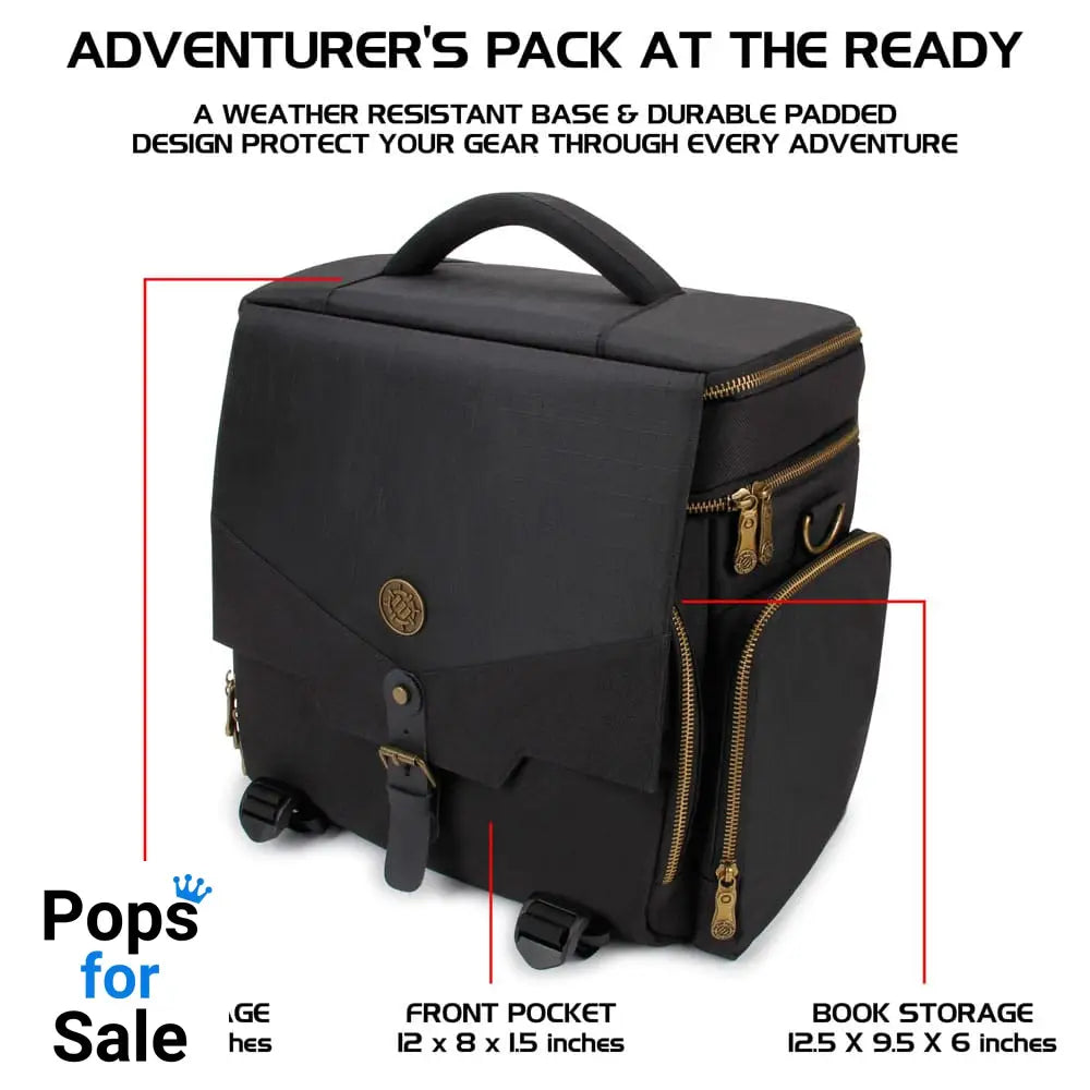 Enhance Tabletop Series Adventurer's Travel Bag Black