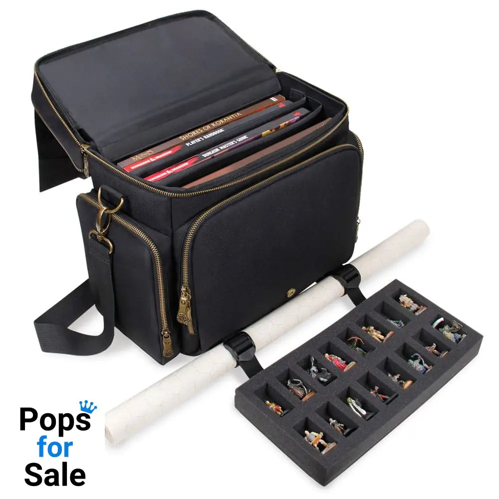 Enhance Tabletop Series Adventurer's Travel Bag Black