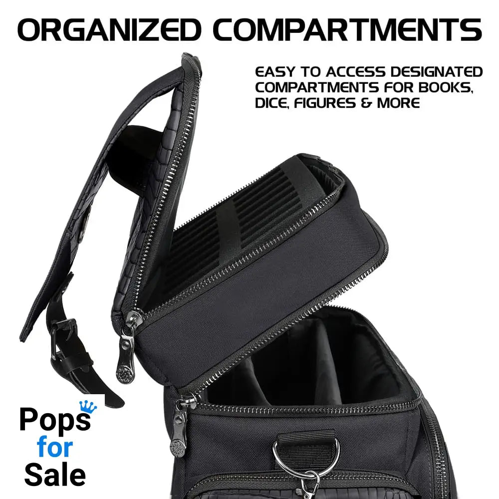 Enhance Tabletop Series Collectors Edition Adventurer's Travel Bag Black