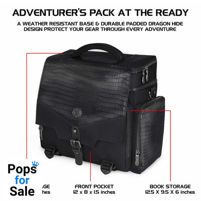 Enhance Tabletop Series Collectors Edition Adventurer's Travel Bag Black