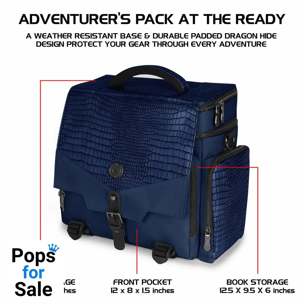 Enhance Tabletop Series Collectors Edition Adventurer's Travel Bag Blue