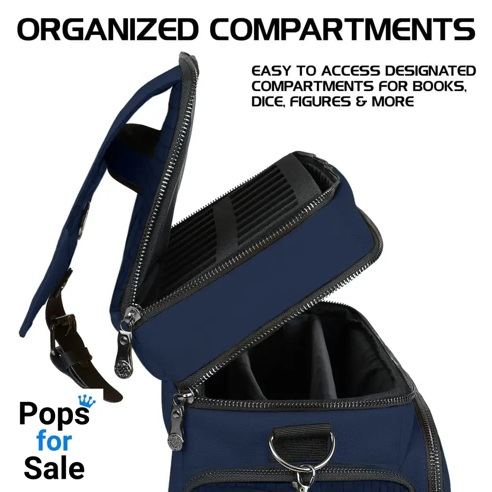 Enhance Tabletop Series Collectors Edition Adventurer's Travel Bag Blue