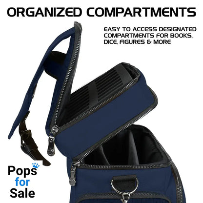 Enhance Tabletop Series Collectors Edition Adventurer's Travel Bag Blue