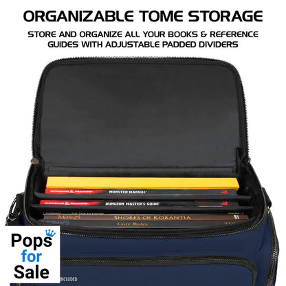 Enhance Tabletop Series Collectors Edition Adventurer's Travel Bag Blue