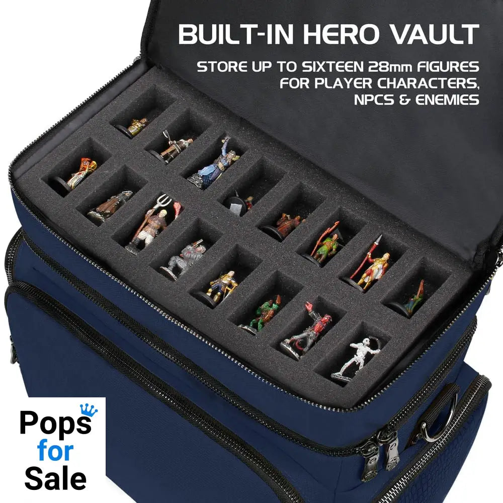 Enhance Tabletop Series Collectors Edition Adventurer's Travel Bag Blue