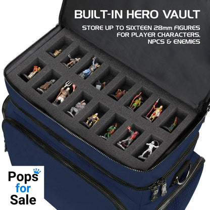 Enhance Tabletop Series Collectors Edition Adventurer's Travel Bag Blue