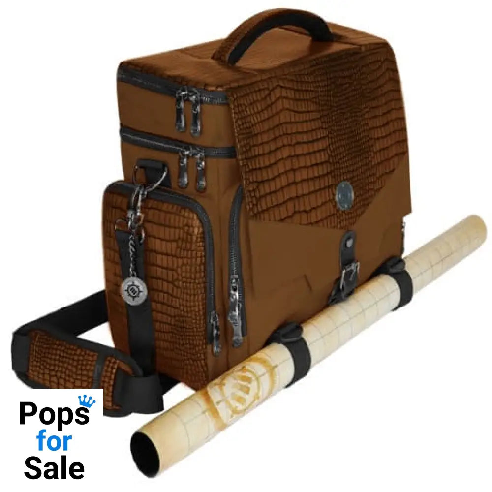 Enhance Tabletop Series Collectors Edition Adventurer's Travel Bag Brown