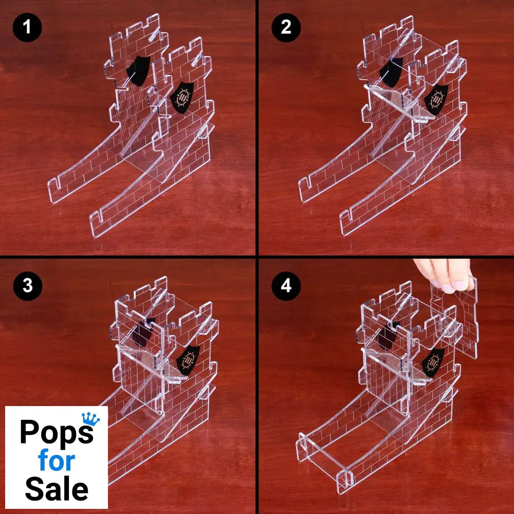 Enhance Tabletop Series Dice Tower Clear