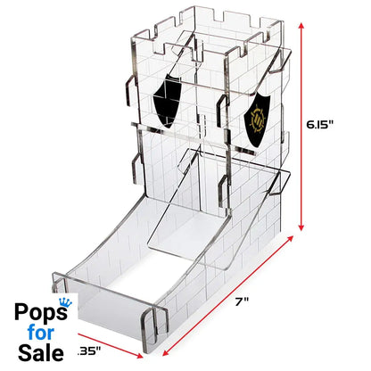 Enhance Tabletop Series Dice Tower Clear