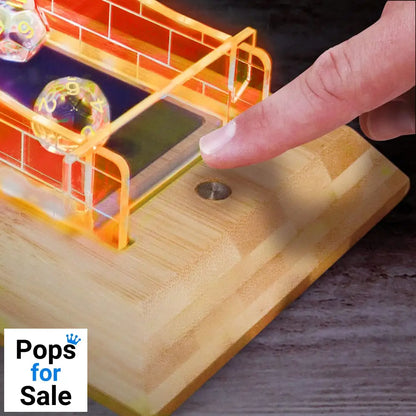 Enhance Tabletop Series LED Dice Tower with Dice Set Clear