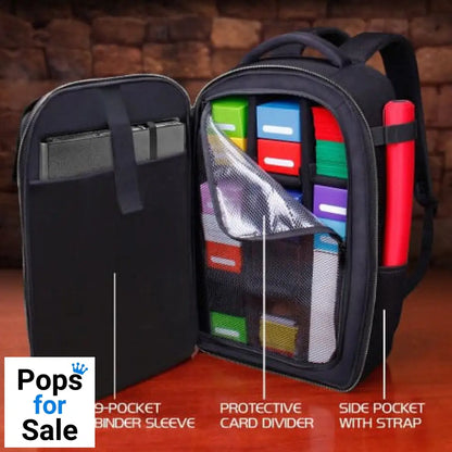 Enhance TCG Series Card Backpack Collector's Edition Black