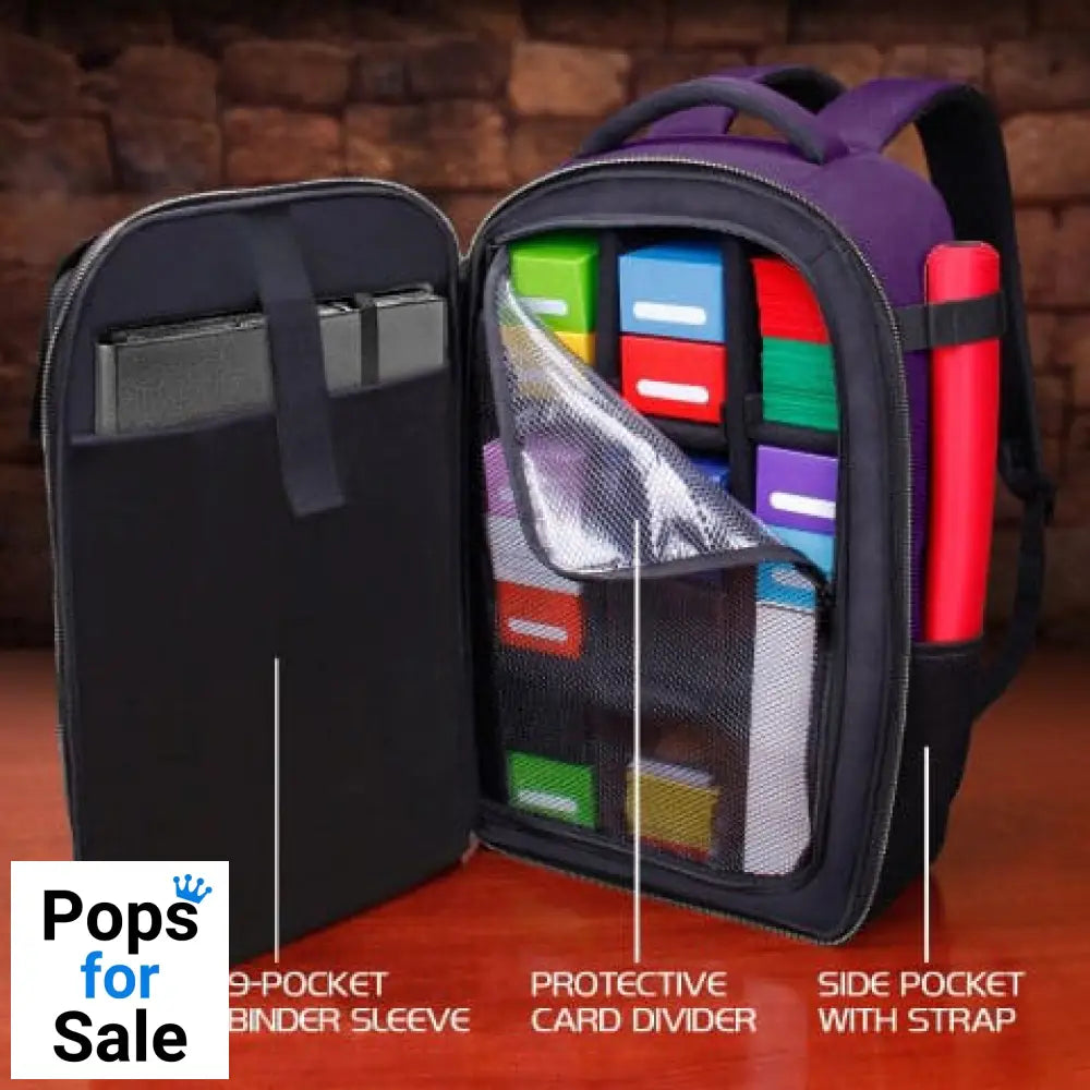 Enhance TCG Series Card Backpack Collector's Edition Purple