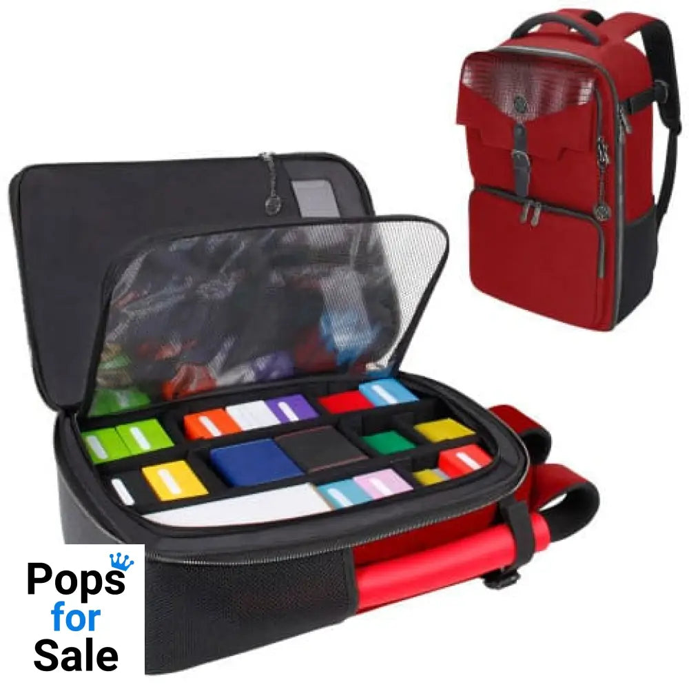Enhance TCG Series Card Backpack Collector's Edition Red