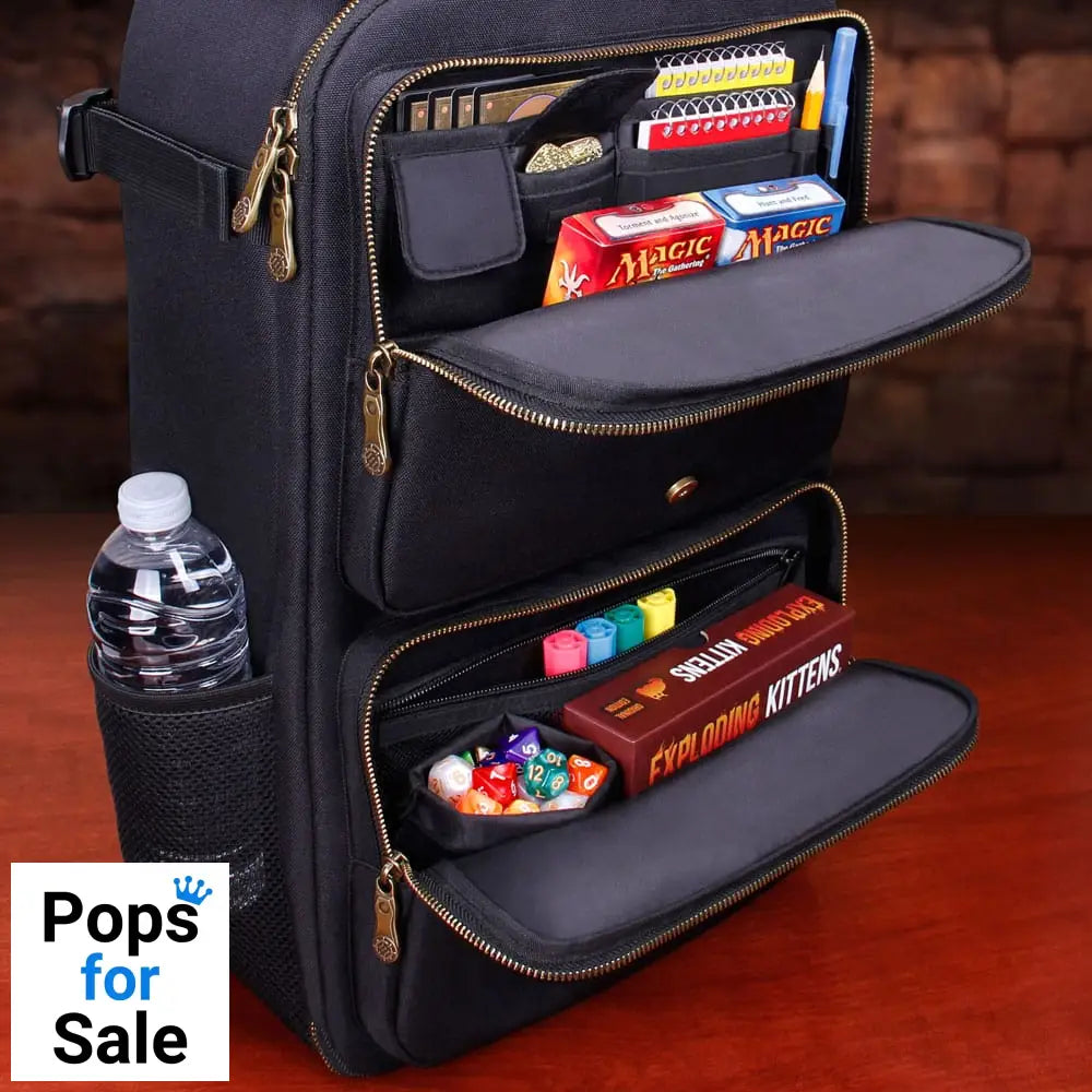 Enhance TCG Series Trading Card Backpack Black