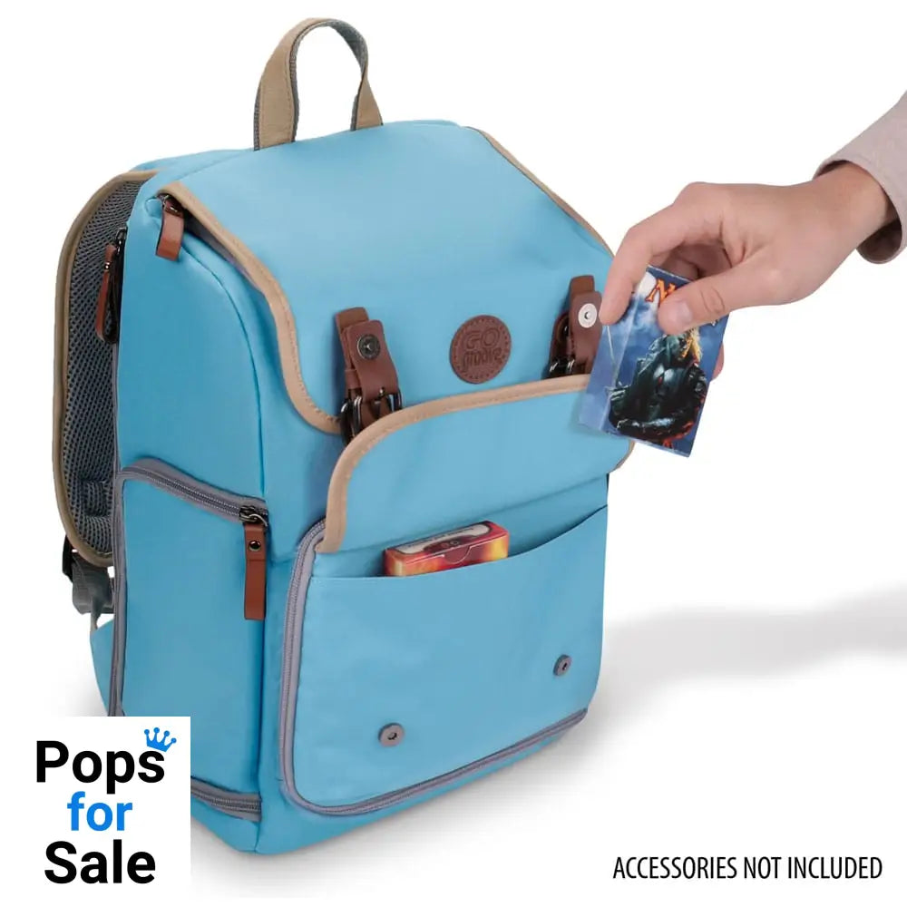 Enhance TCG Series Trading Card Backpack Designer Edition Blue Mid-Size