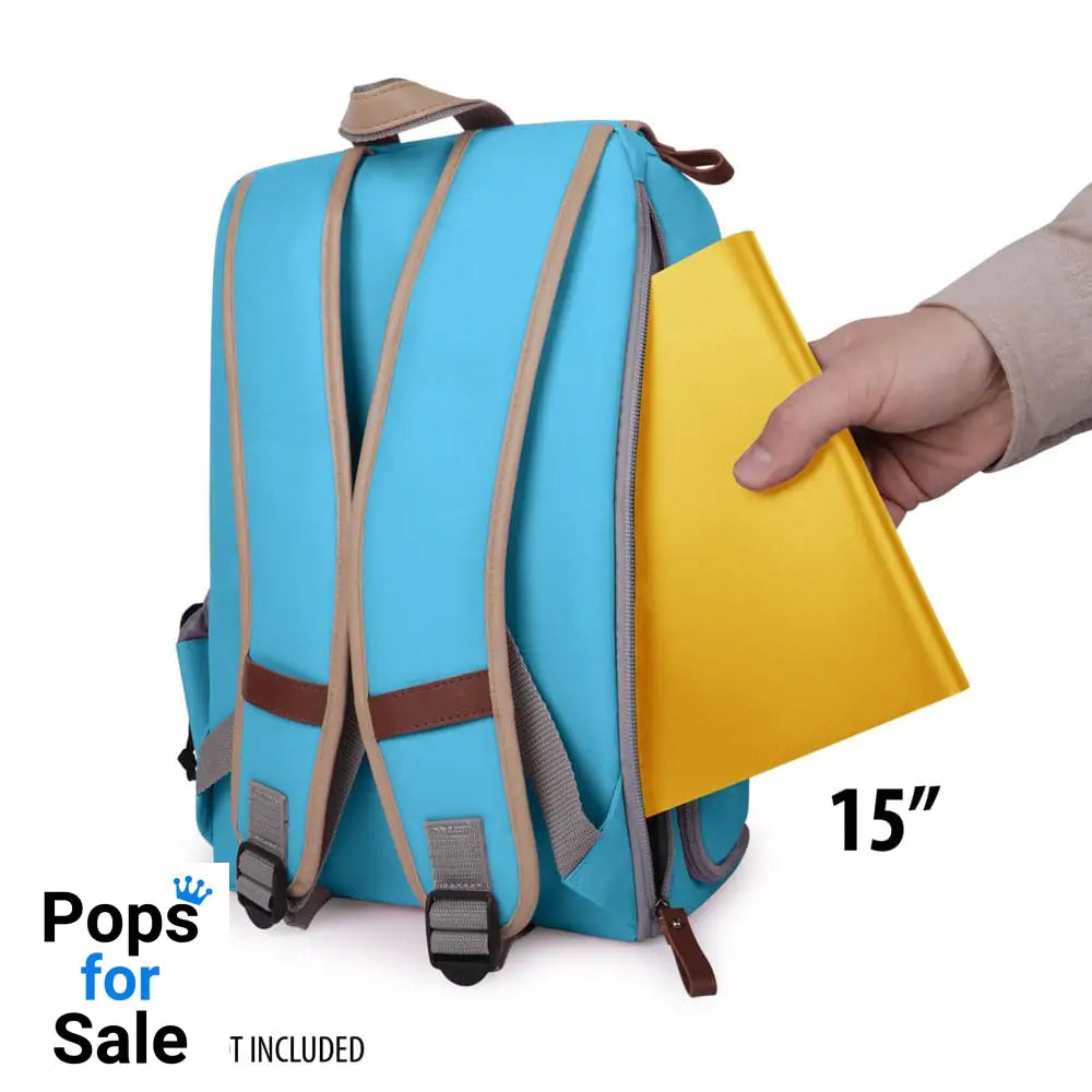 Enhance TCG Series Trading Card Backpack Designer Edition Blue Mid-Size