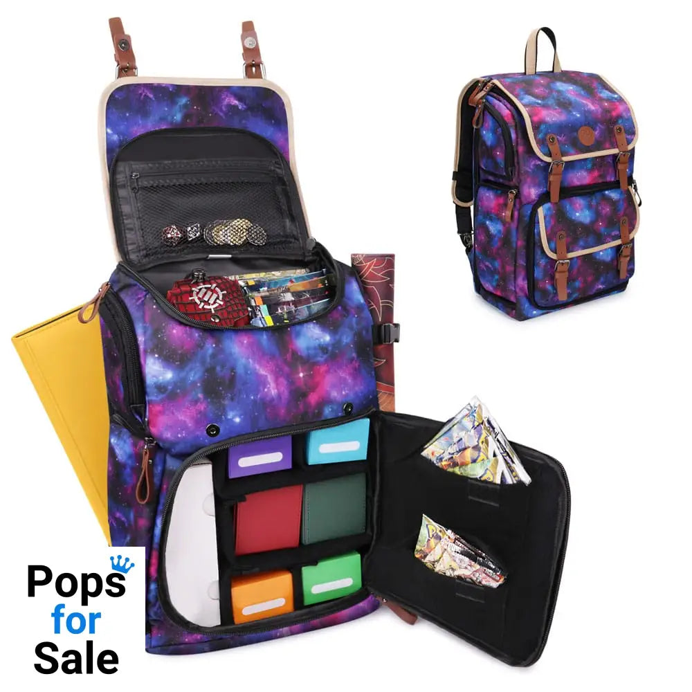 Enhance TCG Series Trading Card Backpack Designer Edition Galaxy