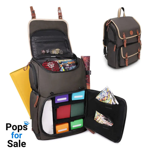 Enhance TCG Series Trading Card Backpack Designer Edition Grey