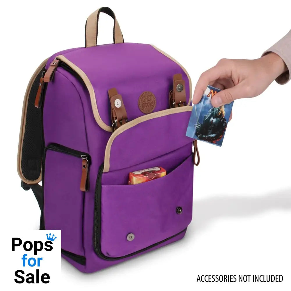 Enhance TCG Series Trading Card Backpack Designer Edition Purple Mid-Size