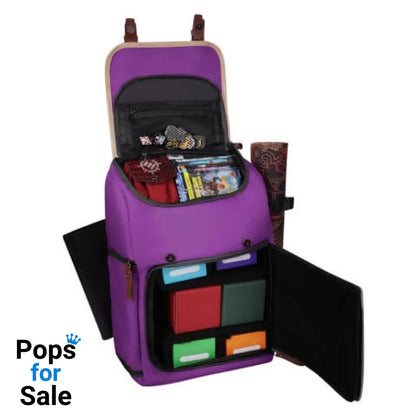 Enhance TCG Series Trading Card Backpack Designer Edition Purple Mid-Size Bags