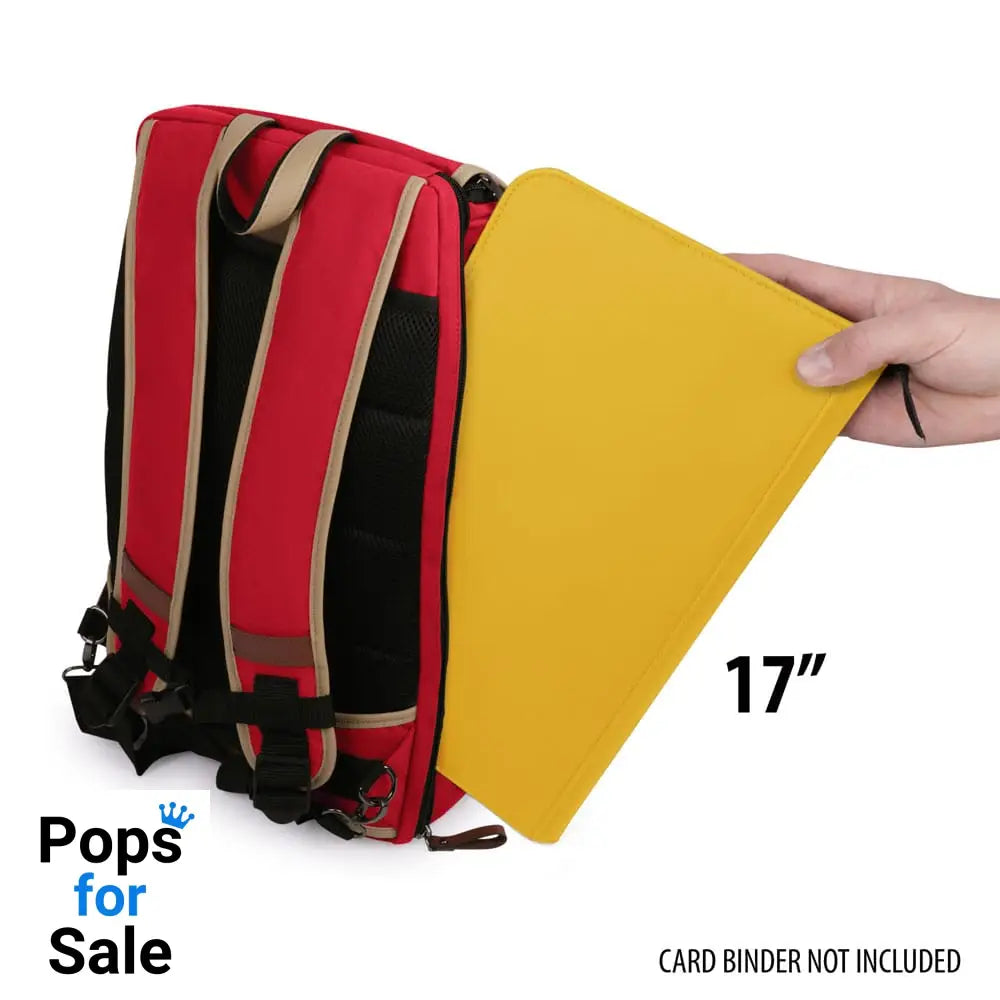 Enhance TCG Series Trading Card Backpack Designer Edition Red