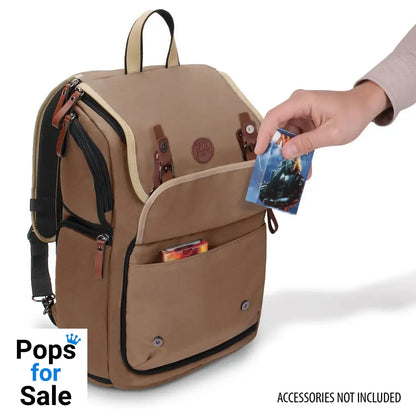Enhance TCG Series Trading Card Backpack Designer Edition Tan