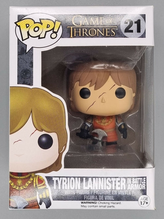 #21 Tyrion Lannister (Battle Armor) - Game of Thrones Funko POP