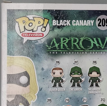 209 Black Canary - Arrow Funko POP - Box Damaged