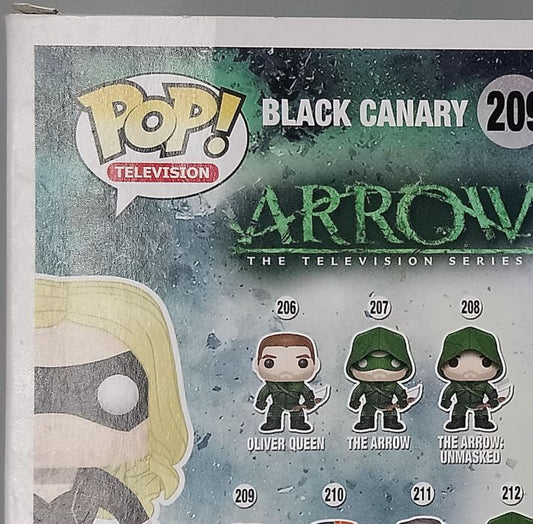 209 Black Canary - Arrow Funko POP - Box Damaged