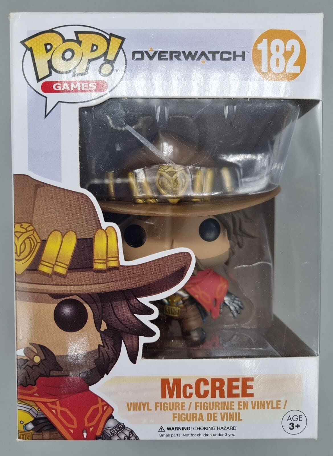 182 McCree - Overwatch - Funko POP - Box Damaged