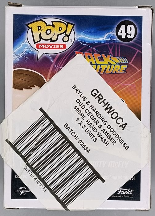 49 Marty McFly - Back to the Future - Box Damaged Funko POP